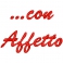 Frase con ricamo "...Con affetto"