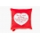 Cuscino con tasca cuore &ldquo;Non c&rsquo;&egrave; niente al mondo&hellip;&rdquo;  