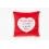 Cuscino con tasca cuore &ldquo;Il nostro amore&hellip;&rdquo;  